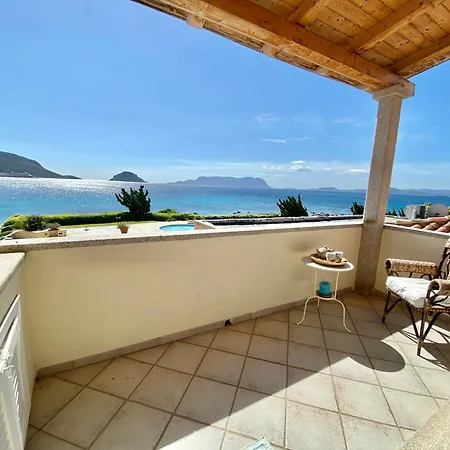 Luxury Ginestra Sea View With Common Swimming Pool Just 50 Mt From The * Golfo Aranci