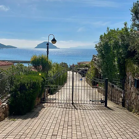 Apartment Luxury Ginestra Sea View With Common Swimming Pool Just 50 Mt From The