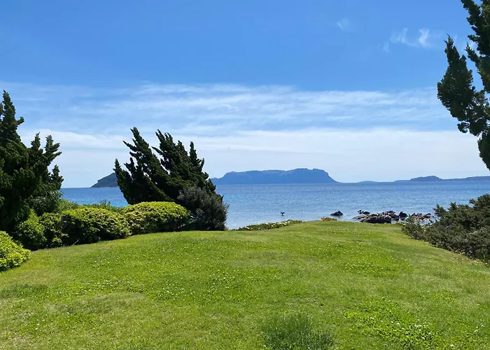 Luxury Ginestra Sea View With Common Swimming Pool Just 50 Mt From The * Golfo Aranci